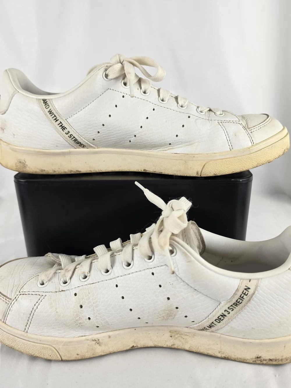 Adidas Adicross F33779 Triple White Leather Men's Golf Shoes Mens Size 9.5